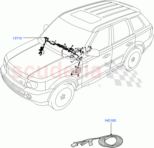 Part Diagram for Land Rover LR021290