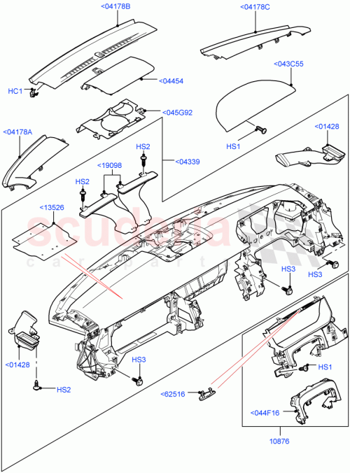 Part Diagram for Land Rover LR088425