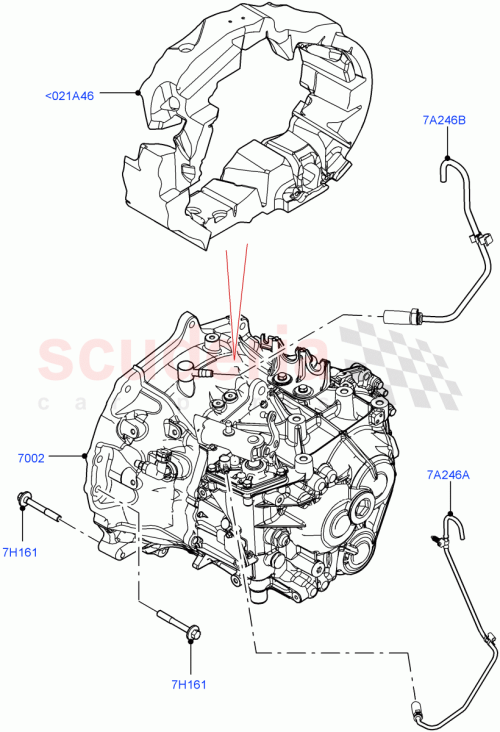 Part Diagram for Land Rover LR118775
