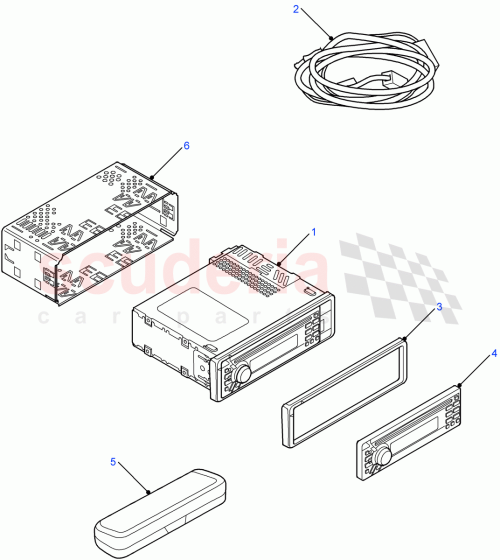 Part Diagram for Land Rover LR009621