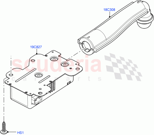Part Diagram for Land Rover LR153854
