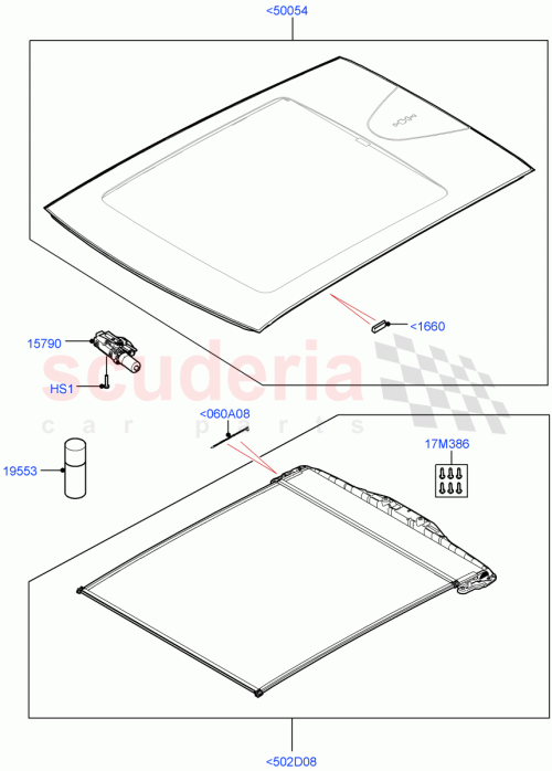 Part Diagram for Land Rover LR134634