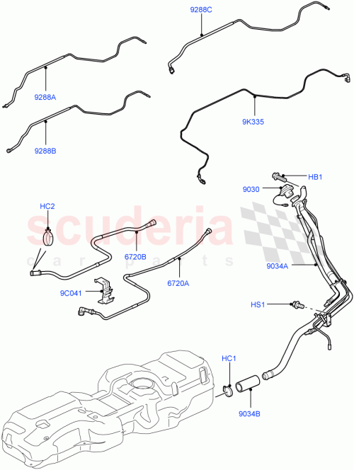 Part Diagram for Land Rover WFP500350