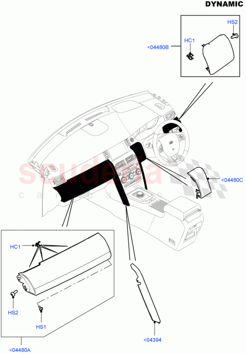 Part Diagram for Land Rover LR077908