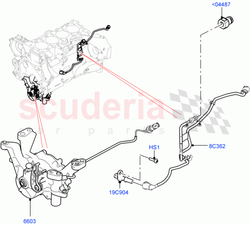Part Diagram for Land Rover LR112246