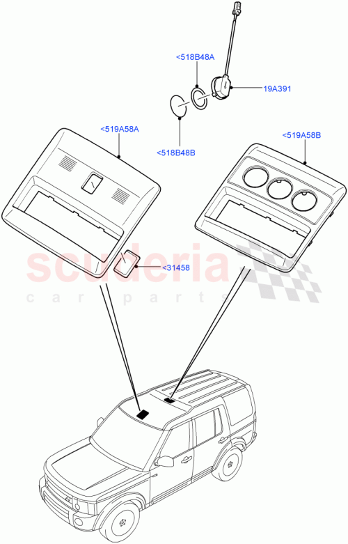 Part Diagram for Land Rover FBV500060LUM