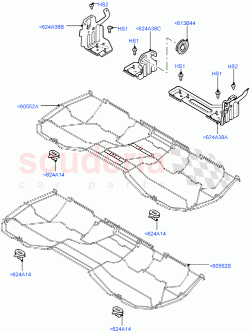 Part Diagram for Land Rover LR028412