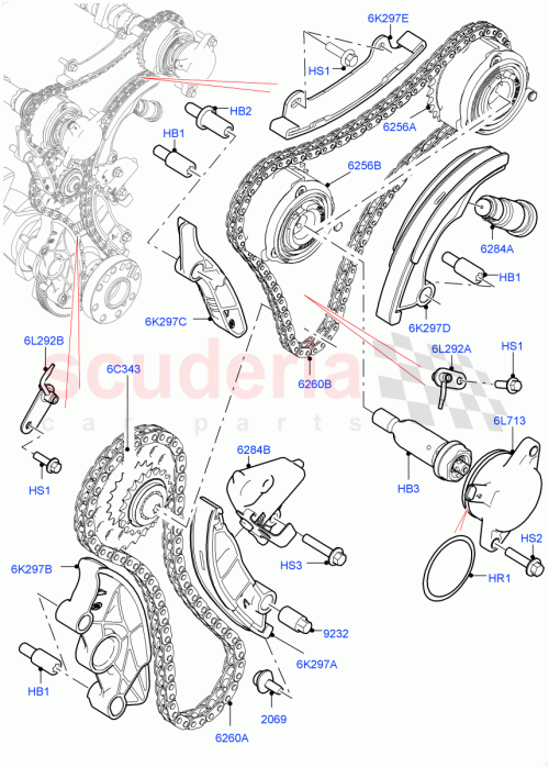 Part Diagram for Land Rover LR154974