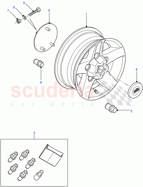 Part Diagram for Land Rover LR008978