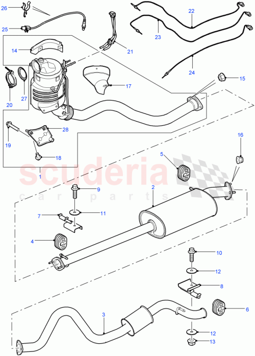 Part Diagram for Land Rover LR040911