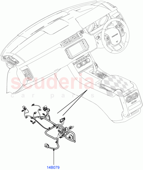 Part Diagram for Land Rover LR107444