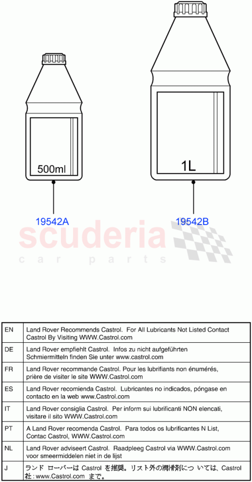 Part Diagram for Land Rover LR052652