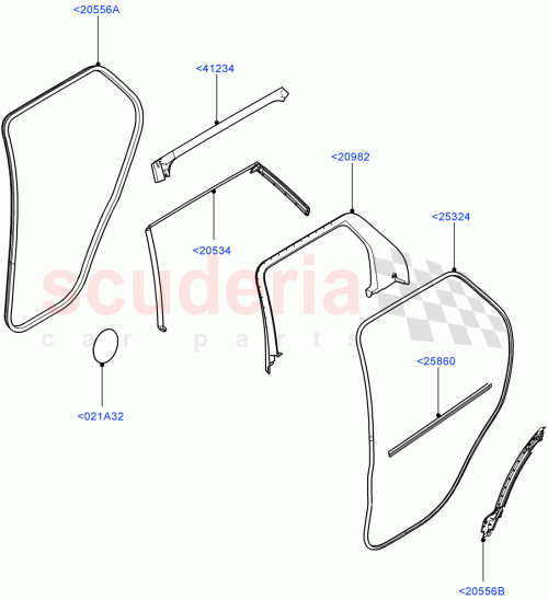 Part Diagram for Land Rover LR058559