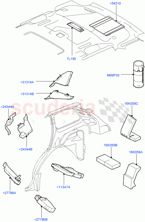 Part Diagram for Land Rover EIR500181