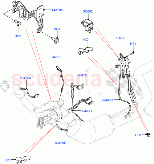 Part Diagram for Land Rover LR037787