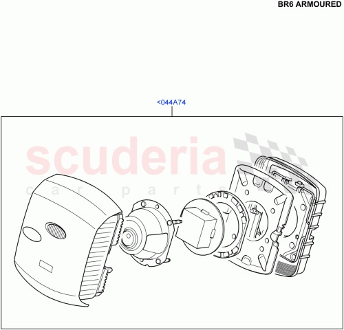 Part Diagram for Land Rover LR012075