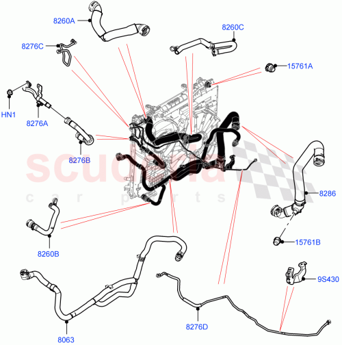 Part Diagram for Land Rover LR132666