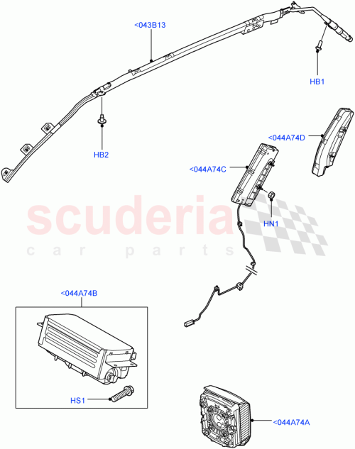 Part Diagram for Land Rover SYG10006