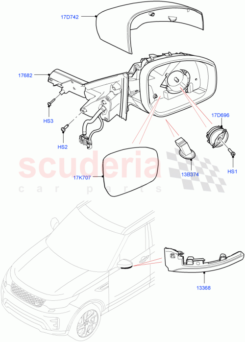 Part Diagram for Land Rover LR083158