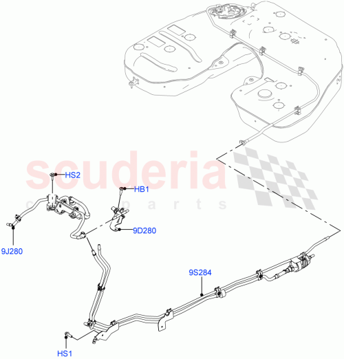 Part Diagram for Land Rover LR142123