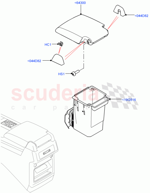 Part Diagram for Land Rover LR082529