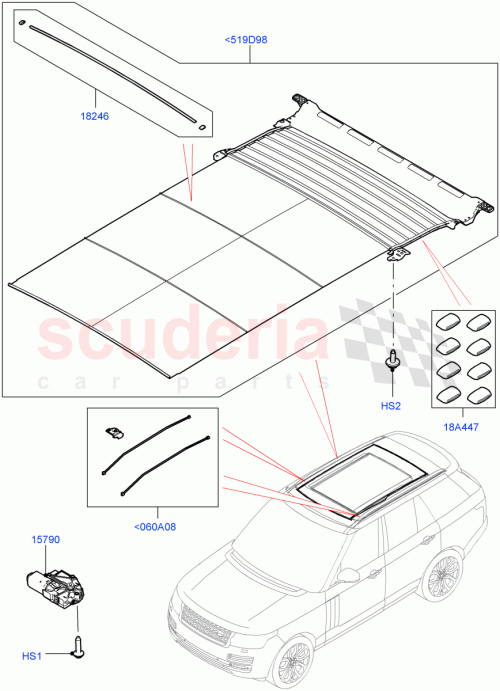 Part Diagram for Land Rover LR081744
