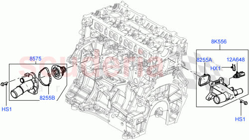 Part Diagram for Land Rover LR027158