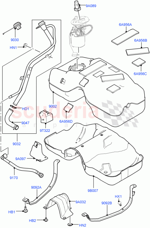 Part Diagram for Land Rover LR084558