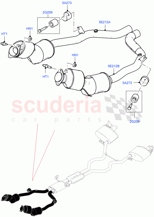 Part Diagram for Land Rover LR140982