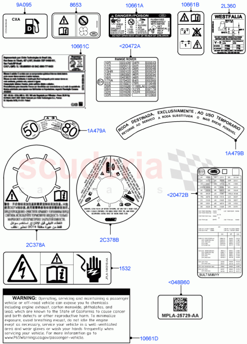 Part Diagram for Land Rover LR118269