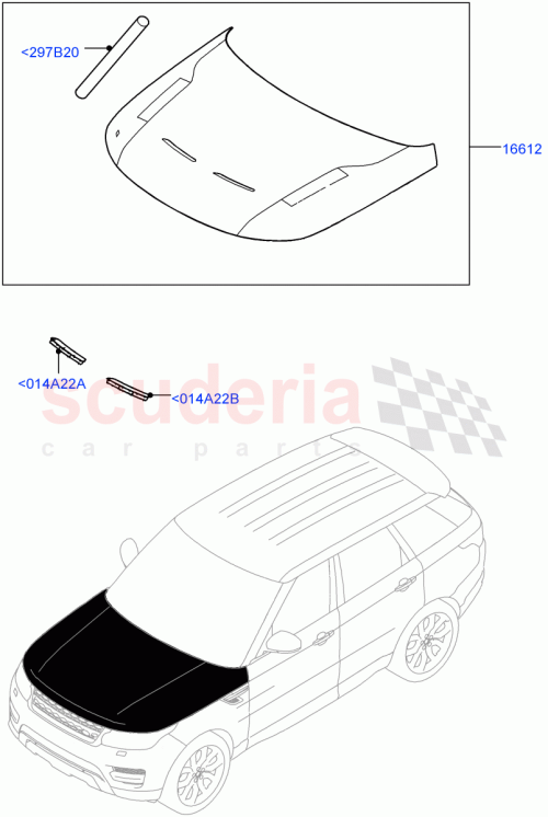 Part Diagram for Land Rover LR106571