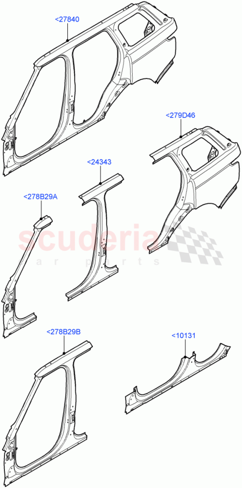 Part Diagram for Land Rover LR036439