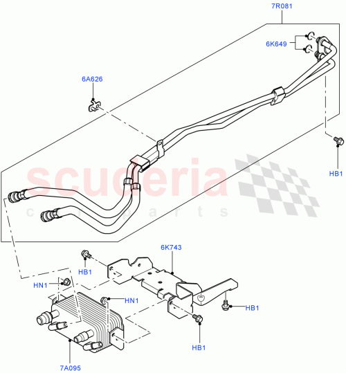 Part Diagram for Land Rover LR037217