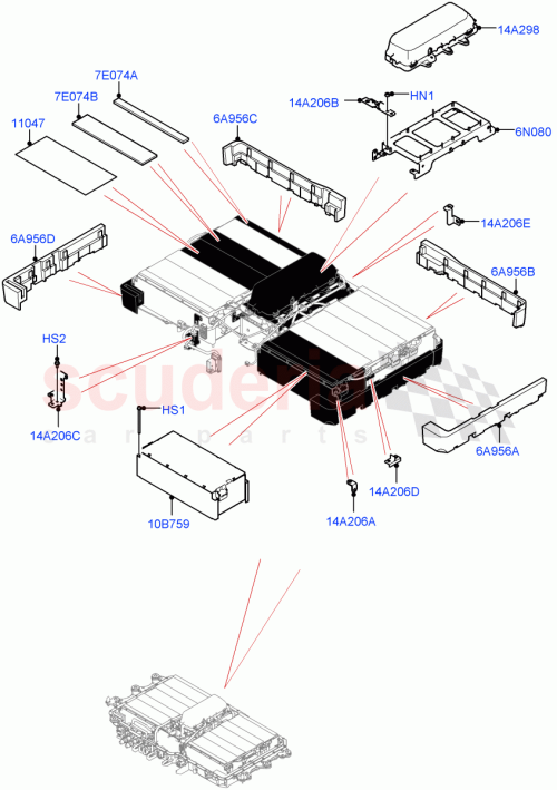 Part Diagram for Land Rover LR137272