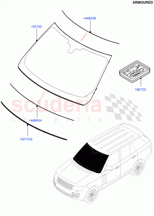 Part Diagram for Land Rover LR057718