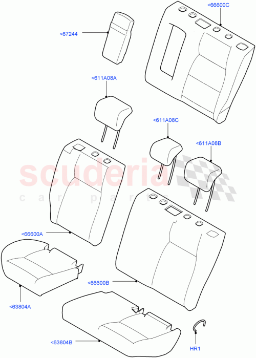Part Diagram for Land Rover LR073358