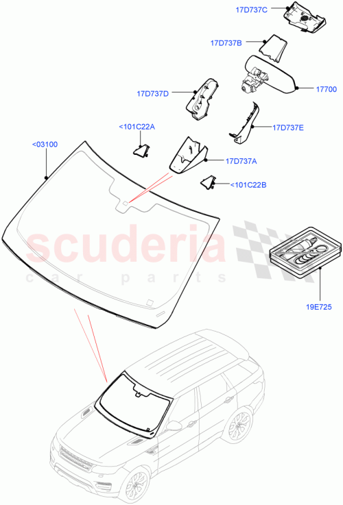 Part Diagram for Land Rover LR070785