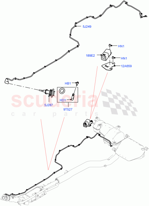 Part Diagram for Land Rover LR126115