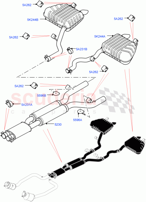 Part Diagram for Land Rover LR092858