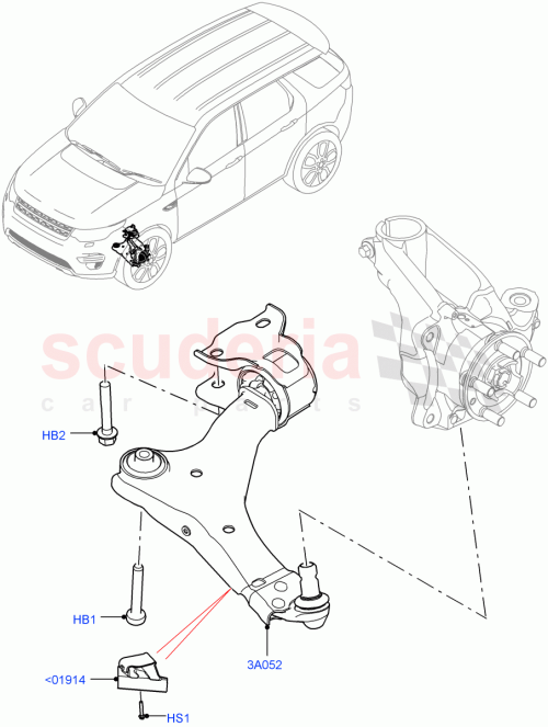 Part Diagram for Land Rover LR117141