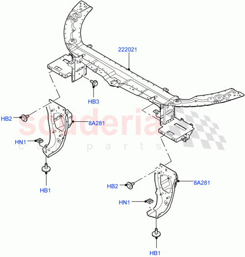 Part Diagram for Land Rover LR074151