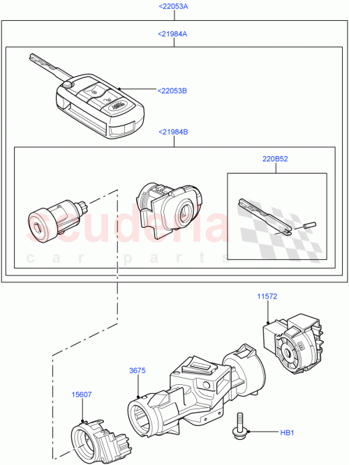 Part Diagram for Land Rover CWB500520SW