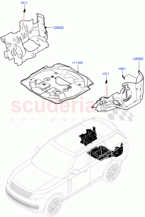 Part Diagram for Land Rover LR150476
