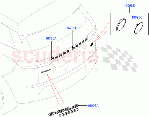 Part Diagram for Land Rover LR150019