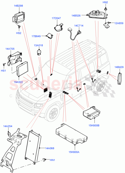 Part Diagram for Land Rover LR159593