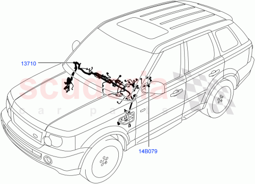Part Diagram for Land Rover LR009999