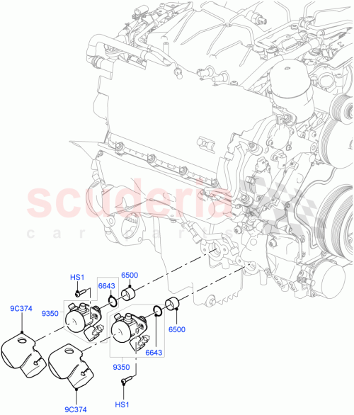 Part Diagram for Land Rover LR082340