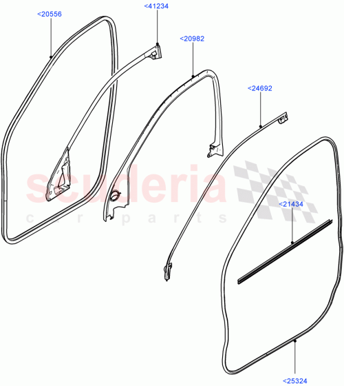 Part Diagram for Land Rover LR058493