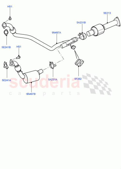 Part Diagram for Land Rover LR014155