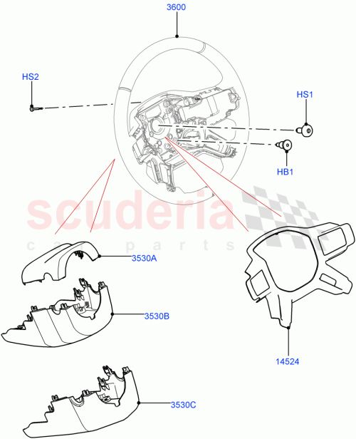 Part Diagram for Land Rover LR153301